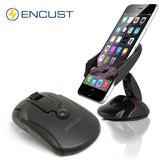 Universal Dashboard or Windshield One Touch Foldable Mouse Car Mount Phone Holder